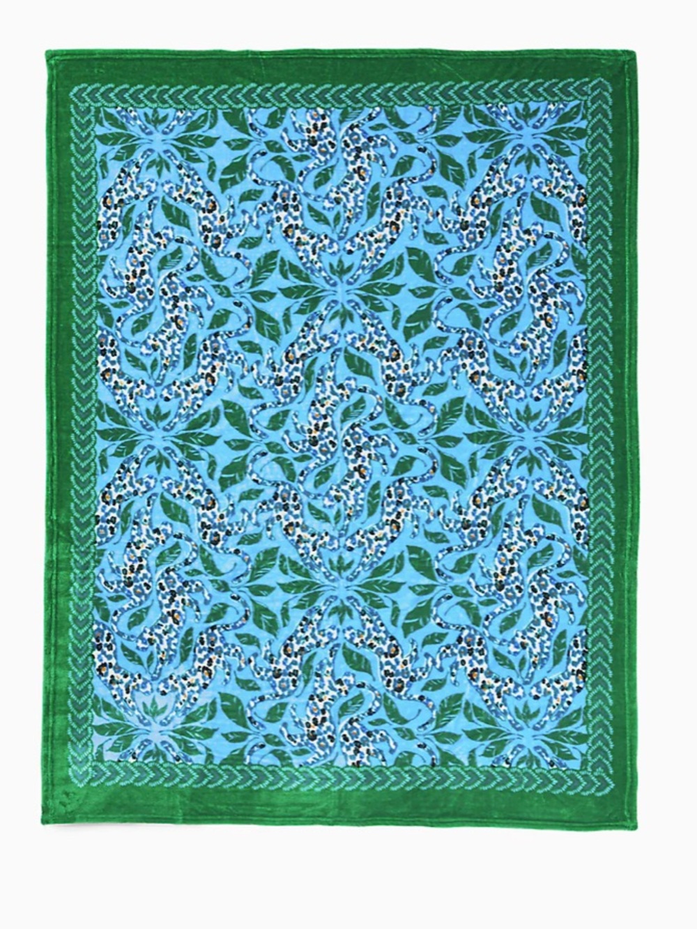 ISO Lilly Pulitzer Bon Bon Blue Leapin’ Leopards Blanket